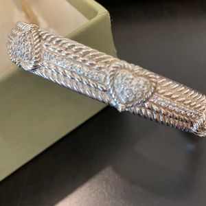 Judith Ripka sterling silver bracelet